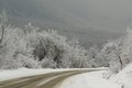 sniježna cesta
