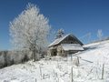 Hiža u snijegu