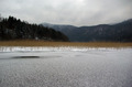 Jezero pod led…