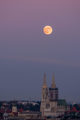 Moonrise over …